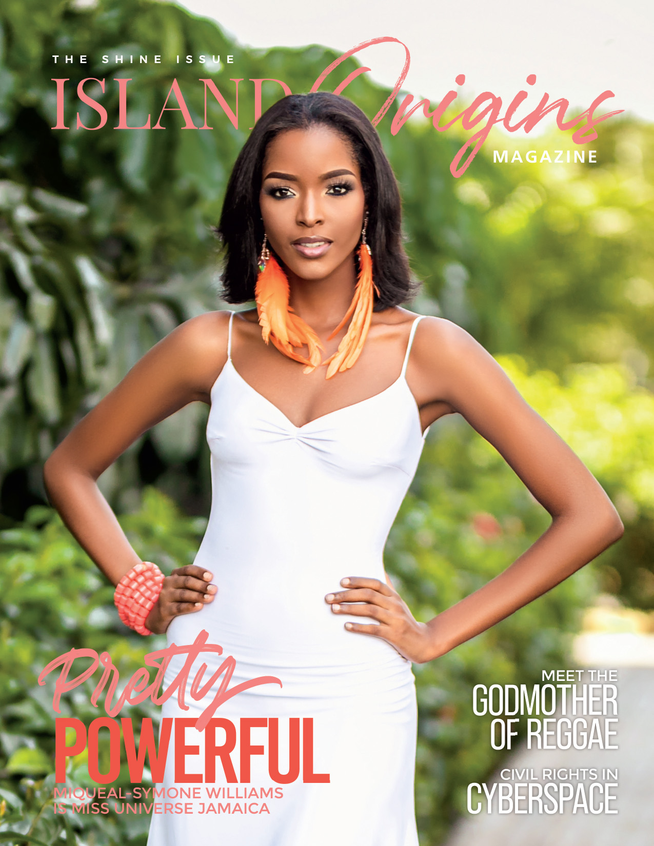 Island Origins Magazine Fall 2021 ft Miss Jamaica Universe Miqueal Symone Williams